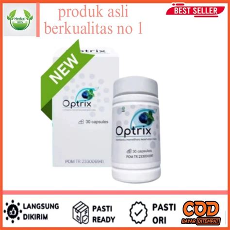 Jual Optrix Asli Original Obat Mata Katarak Glaukoma Silinder Minus