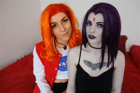 Casual Raven Starfire Cosplay