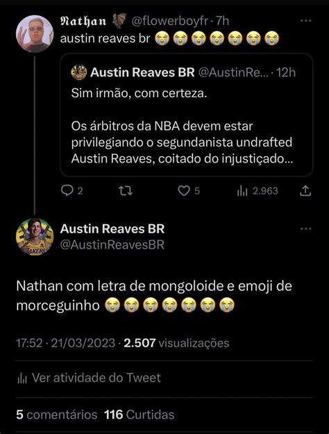 Austin Reaves Br On Twitter Agora Que O Paiz O Austin Reaves T No