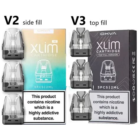 Oxva Xlim Cartridge 3pcs Best Prices In Europe → Just Vape
