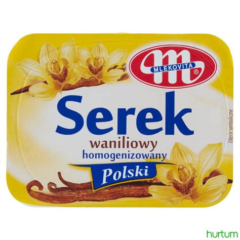 Mlekovita Serek Homogenizowany Polski Waniliowy 150 G W Hurtumpl