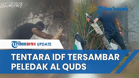 Video Detik Detik Lava Mortir Brigade Al Quds Sambar Tentara Israel Di