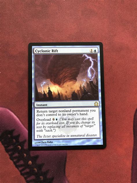 Cyclonic Rift Rtr Return To Ravnica Magic The Gathering Proxy Mtg