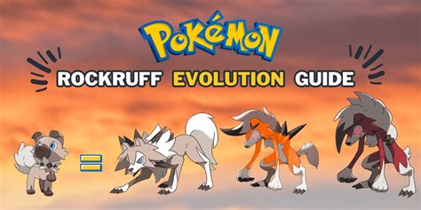 Pokemon Go Rockruff Evolution Guide