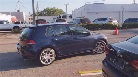 Volkswagen 2018 Gti With Apr Flow Formed Wheels Youtube