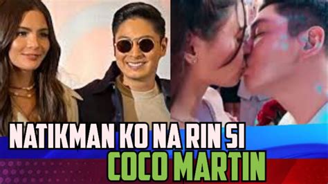 LOVI POE KINILIG SA KISSING SCENE NILA NI IDOL COCO MARTIN PANOORIN