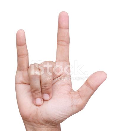 Hand Sign Language I Love You Stock Photo Royalty Free Freeimages