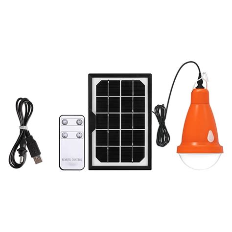 Outdoor Solar Gl Hbirne Notfall Energiesparende Camping Licht Lampe Mit