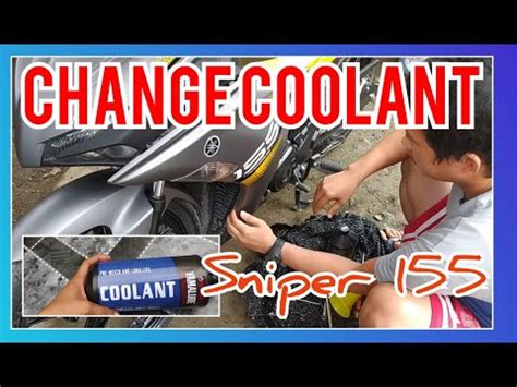 How To Change Coolant Of Yamaha Sniper Vva Youtube