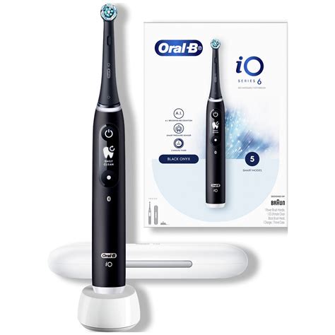 Oral B Io6 Series Electric Toothbrush Black Onyx