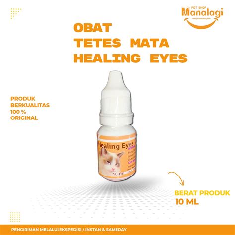 Jual Obat Mata Tetes Mata Untuk Kucing Healing Eyes Drop Ml