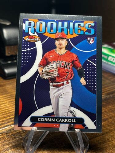 2023 TOPPS FINEST CORBIN CARROLL ROOKIES CARD FRD 7 ARIZONA