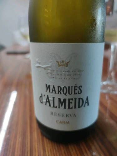 Carm Marqu S D Almeida Reserva Branco Vivino Us