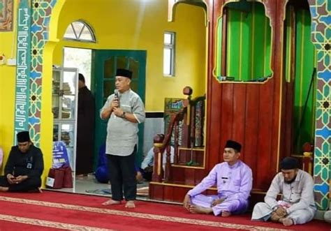 Bupati Lingga Lanjutkan Safari Ramadhan Hijriah Di Desa Resun