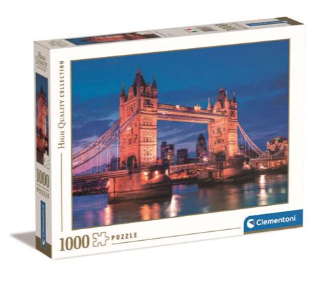 Puzzle Tower Bridge Por La Noche De Clementoni