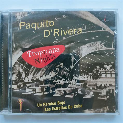 Cd Paquito D Rivera Tropicana Night Latin Jaz