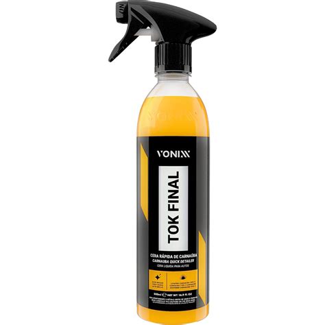 Tok Final 500ml Vonixx Cera De Carnauba Em Spray