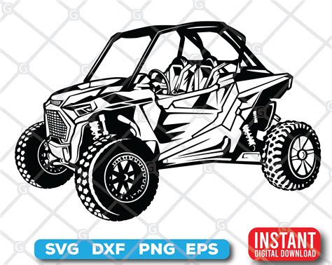 Polaris RZR svg rzr svg rzr png Cool Vector art Polaris Etsy España