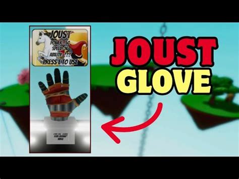 NEW JOUST GLOVE ABILITY LEAKED Slap Battles Update Leaks YouTube