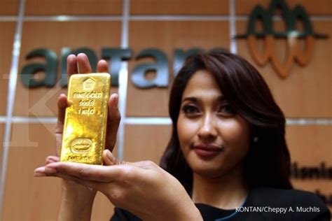 Harga emas Antam 1 gram hari ini naik Rp 1.000