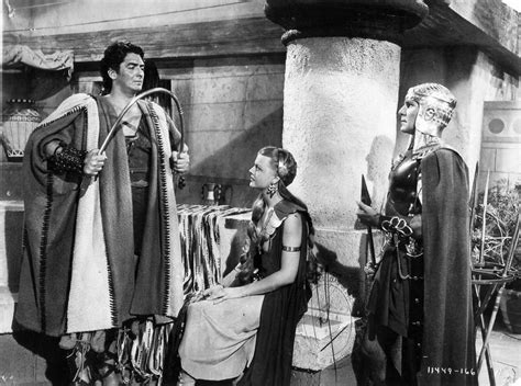 Victor Mature Angela Lansbury And Henry Wilcoxon Samson And Delilah