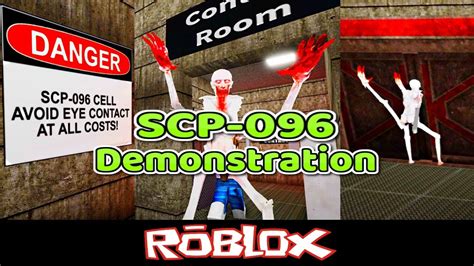 Scp 096 Demonstration Remake By Okaxebammergame Roblox Youtube