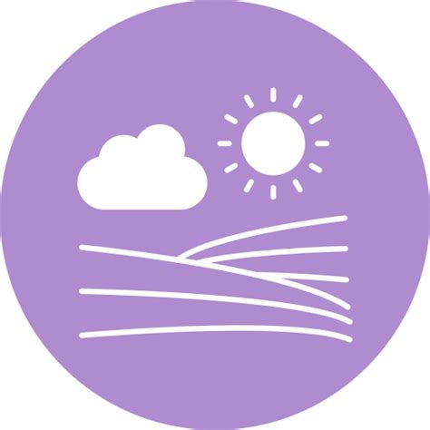 Farmland Generic Color Fill Icon