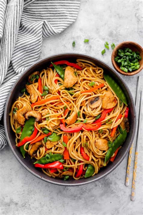 Easy Chicken Lo Mein Recipe Easy Chicken Recipes