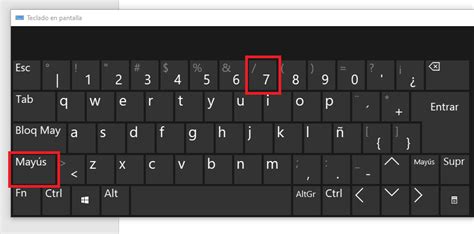 C Mo Hacer Backslash O Barra Invertida En El Teclado De Windows