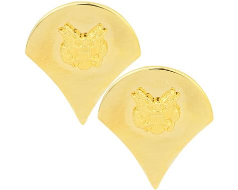Army Specialist E4 Spc Gold Metal Rank Pin On Rank