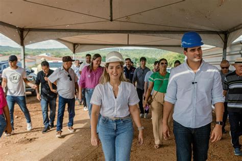 Em Monteiro Lucas Ribeiro Inspeciona Obras Em Andamento Visita