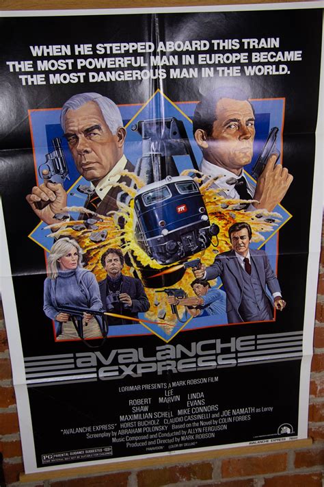 Avalanche Express Movie Poster del 1979 Poster originale da | Etsy