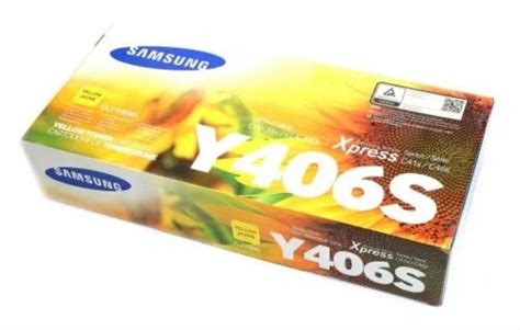 Black Samsung CLT-Y406S Yellow Toner Cartridge, For Laser Printer at ...