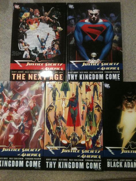 Justice Society Of America Jsa Hc Lot Next Age Thy Kingdom Come