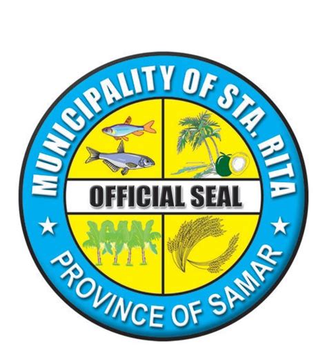 Fileseal Of Sta Rita Samar Philippines