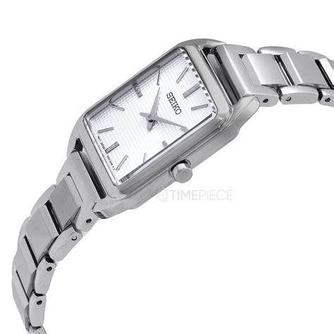 Seiko Essential Quartz Silver Dial Ladies Watch Swr073