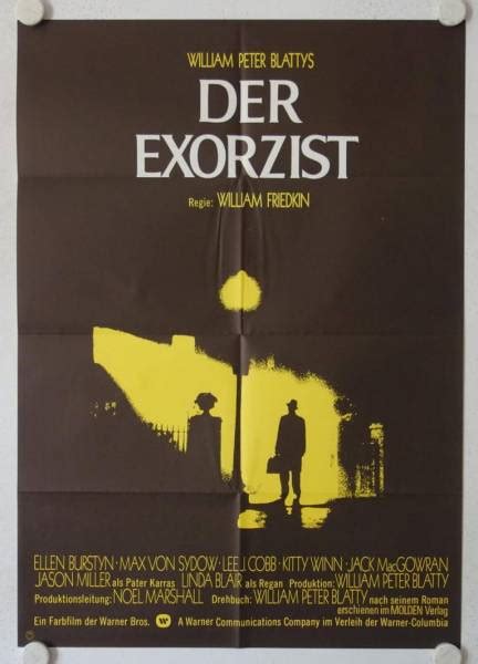 The Exorcist Original Release German Movie Poster