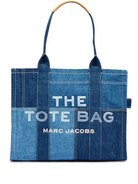 Bolsa Tote Bolsas De Marca In Denim Tote Bags Marc Jacobs Bag