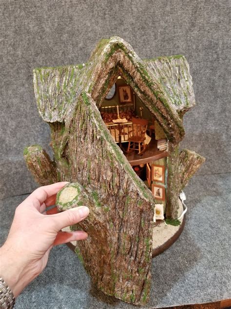 Tree stump gnome house – Artofit
