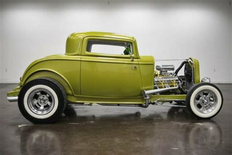 Seller Of Classic Cars 1932 Ford Coupe Greenwhite