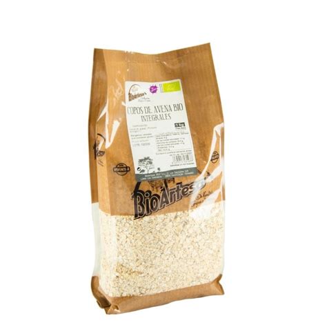 COPOS DE AVENA BIO INTEGRALES 1 KG BIOARTESA