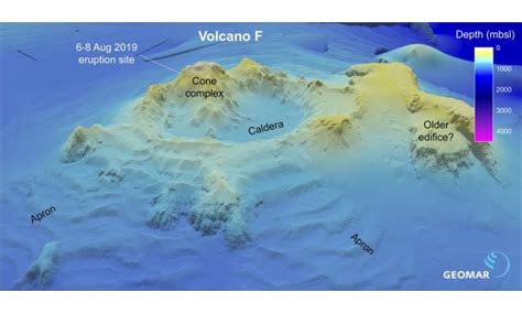 Volcano F Is The Origin Of The Floating Stones Researchers Discovered