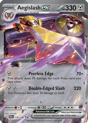 Aegislash Ex Paradox Rift Bulbapedia The Community Driven