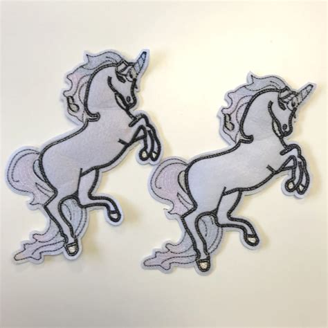 Unicorn Embroidered Applique Sew On Patch