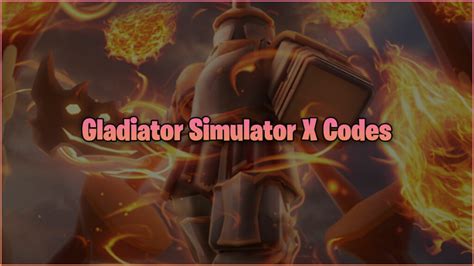 Codes Gladiator Simulator X Janvier