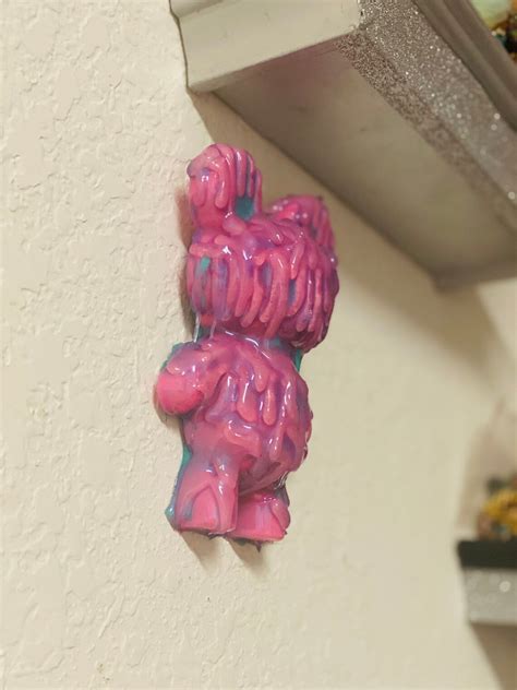 Personalized Drippy Slime 3d Teddy Bear Wall Decor Home Etsy