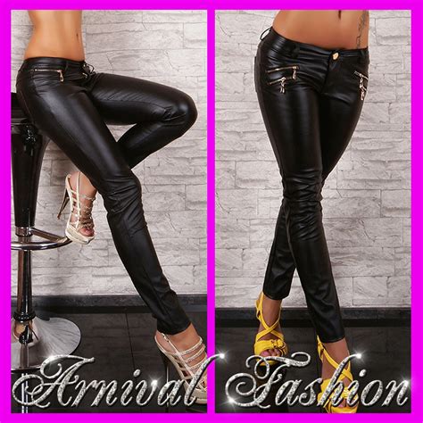 New Sexy Faux Leather Hot Pants For Ladies Clubbing Wear Womens Fashion Hotpants Ebay