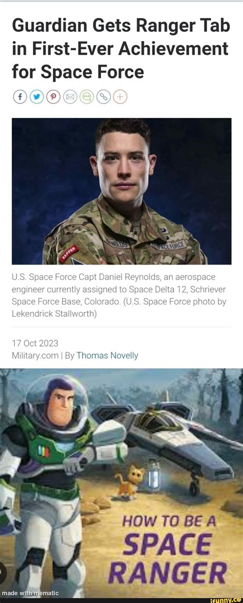 Guardian Gets Ranger Tab In First Ever Achievement For Space Force