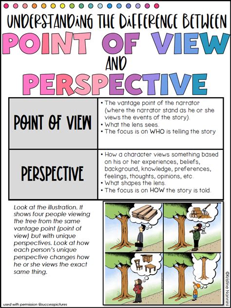 Pov vs perspective anchor charts – Artofit