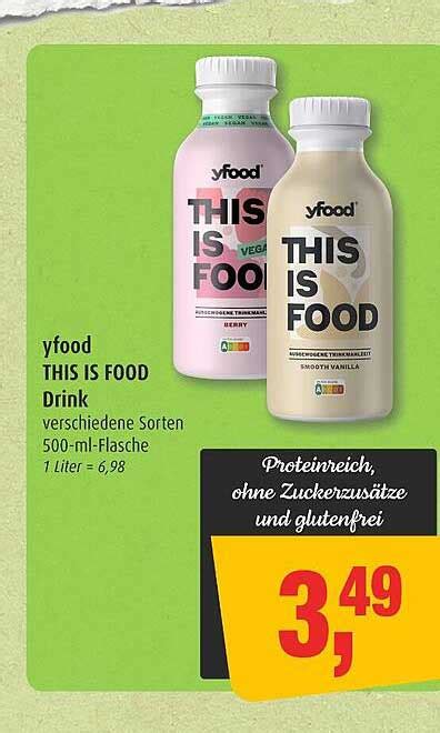 Yfood This Is Food Drink Angebot Bei Markant 1Prospekte De